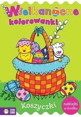 Wielkanocne kolorowanki Koszyczki - Zuzanna Tomasiak
