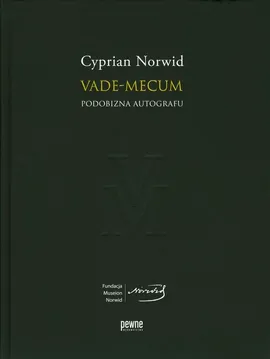 Vade-Mecum Podobizna autografu - Cyprian Norwid