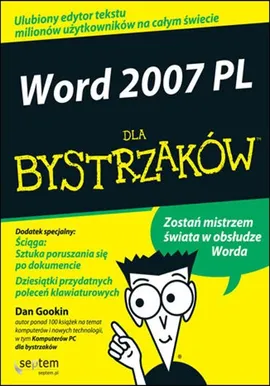 Word 2007 PL dla bystrzaków - Outlet - Dan Gookin