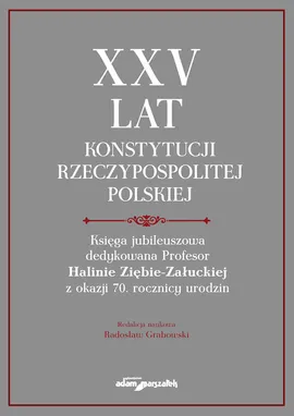 XXV lat Konstytucji Rzeczypospolitej Polskiej.