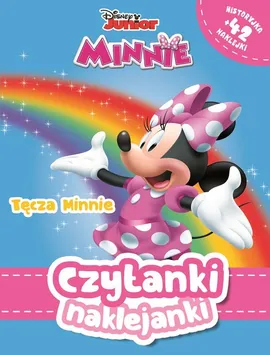 Czytanki naklejanki Tęcza Minnie Disney Junior Minnie - Olivia London