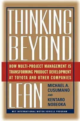 Thinking Beyond Lean - Kentaro Nobeoka, Michael A. Cusumano