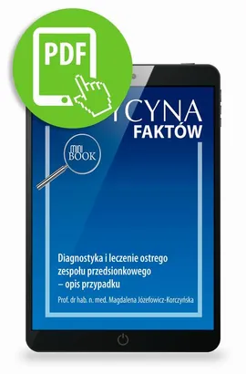 Diagnostyka i leczenie ostrego zespołu przedsionkowego – opis przypadku - Magdalena Józefowicz-Korczyńska