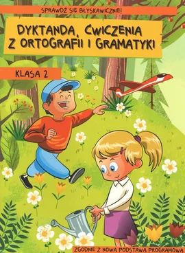 Dyktanda ćwiczenia z ortografii i gramatyki 2 - Wiesława Zaręba