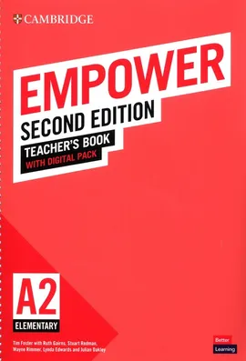 Empower Elementary A2 Teacher's Book with Digital Pack - Lynda Edwards, Tim Foster, Ruth Gairns, Julian Oakley, Stuart Redman, Wayne Rimmer