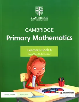 Cambridge Primary Mathematics 4 Learner's Book with Digital access - Emma Low, Mary Wood
