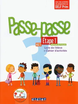 Passe-Passe 3 etape 1 Podręcznik + ćwiczenia + CD - Agnes Gallezot, Laurent Pozzana