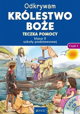 Teczka pomocy 2 Odkrywam królestwo Boże Część 1 z płytą CD - Elżbieta Kondrak, Krzysztof Mielnicki