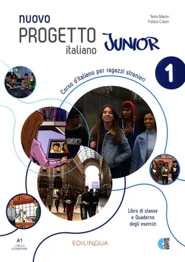 Nuovo Progetto italiano Junior 1 podręcznik + ćwiczenia - Telis Marin, Fabio Caon