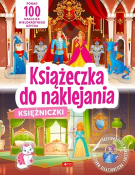 Księżniczki Książeczka do naklejania