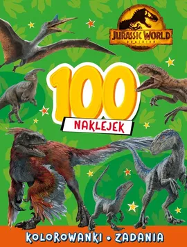 100 naklejek Jurassic World Dominion