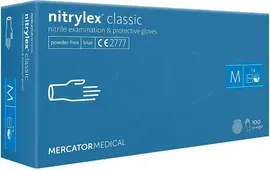 Rękawiczki nitrylowe diagnostyczne - bezpudrowe, nitrylex® classic roz.M