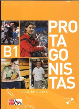 Protagonistas B1 Podręcznik + 2 CD - Belen Gaudioso, Enrique Sacrstan, Pilar Melero