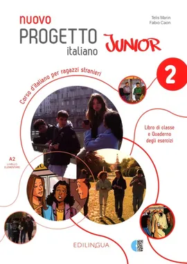 Nuovo Progetto italiano junior 2 podręcznik + ćwiczenia - Fabio Caon, Telis Marin