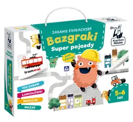 Zabawy edukacyjne Bazgraki Super pojazdy - Bożena Dybowska, Anna Grabek
