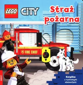 Lego City Straż Pożarna Książka z ruchomymi elementami