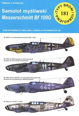 Samolot mysliwski Messerschmitt Bf 109 G - Kowalski Tomasz J.