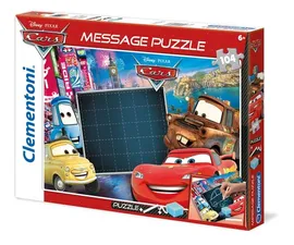 Puzzle Message Auta 104