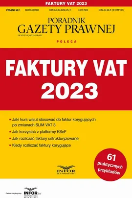 Faktury VAT 2023 - Tomasz Krywan