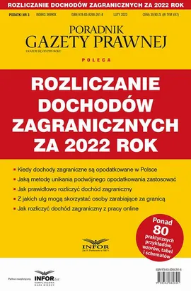 Rozliczanie dochodów zagranicznych za 2022 rok - Mariusz Makowski