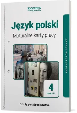 Język polski 4 Maturalne karty pracy Część 1 i 2 Zakres rozszerzony - Urszula Jagiełło, Renata Janicka-Szyszko