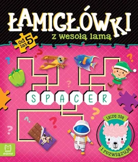 Łamigłówki z wesołą lamą. Uczę się i rozwiązuję. Od 5 lat - Beata Karlik