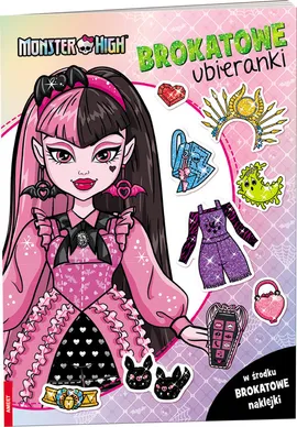 Monster High Brokatowe ubieranki