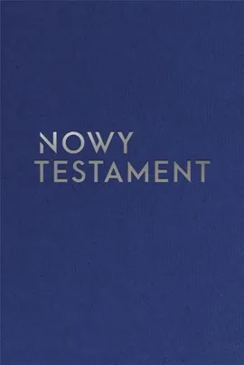 Nowy Testament z paginatorami wersja srebrna