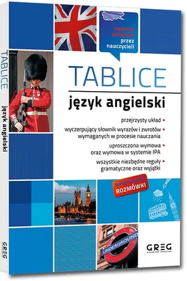 Tablice język angielski + rozmówki - Jacek Paciorek, Wyrwińska Małgorzata Dagmara