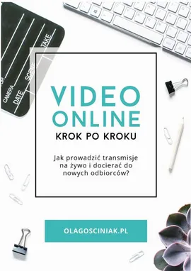 Video online krok po kroku - Ola Gościniak
