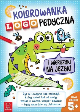 Kolorowanka logopedyczna i wierszyki na języki - Bogusław Michalec