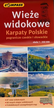 Wieże widokowe Karpaty Polskie pogranicze czeskie i słowackie - Praca zbiorowa