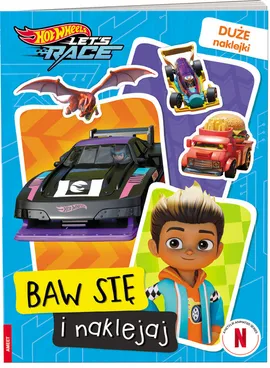 Hot Wheels Baw się i naklejaj