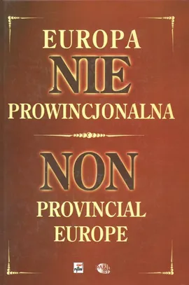 Europa nie prowincjonalna - Outlet