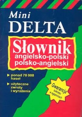 Mini słownik angielsko-polski polsko-angielski - Elżbieta Mizera