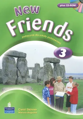 New Friends 3 Podręcznik z płytą CD - Mariola Bogucka, Carol Skinner