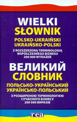 Wielki słownik polsko-ukraiński ukraińsko-polski - Outlet - Stanisław Domagalski