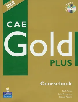 CAE Gold Plus Coursebook z płytą CD - Outlet - Richard Acklam, Nick Kenny, Jacky Newbrook