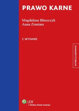 Prawo karne Minirepetytorium - Błaszczyk Magdalena Zientara Anna