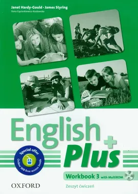 English Plus 3 Workbook z płytą CD - Ilona Gąsiorkiewicz-Kozłowska, Janet Hardy-Gould, James Styring