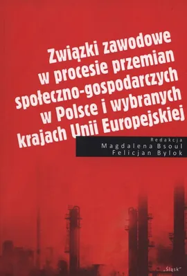 Związki zawodowe w procesie przemian społeczno-gospodarczych w Polsce i wybranych krajach Unii Europejskiej