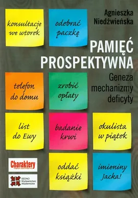 Pamięć prospektywna Geneza mechanizmy deficyty - Outlet - Agnieszka Niedźwieńska
