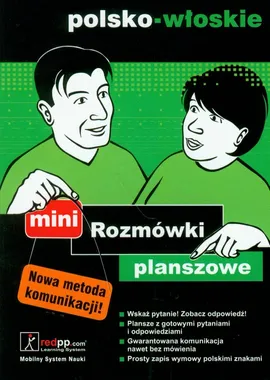 Rozmówki planszowe mini polsko-włoskie - Eric Hawk, Agnieszka Paznowicz, Jacek Szela