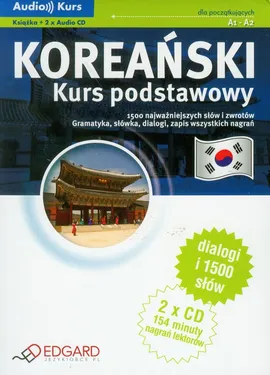 Koreański Kurs podstawowy z płytą CD - Paweł Niepla