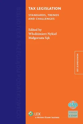 Tax Legislation - Włodzimierz Nykiel, Małgorzata Sęk