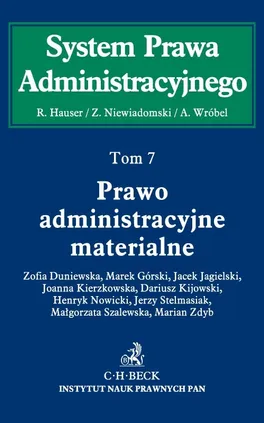 Prawo administracyjne materialne Tom 7 - Zofia Duniewska, Marek Górski, Jacek Jagielski