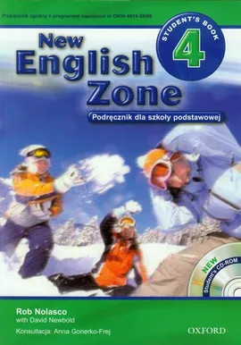 New English Zone 4 Podręcznik z płytą CD - David Newbold, Rob Nolasco