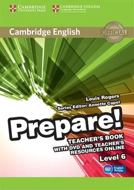 Cambridge English Prepare! 6 Teacher's Book - Louis Rogers
