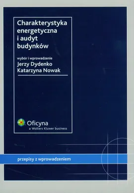 Charakterystyka energetyczna i audyt budynków - Outlet - Jerzy Dydenko, Katarzyna Nowak