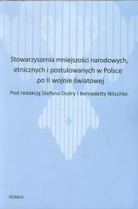 Stowarzyszenia mniejszości narodowych etnicznych i postulowanych w Polsce po II wojnie światowej - Outlet